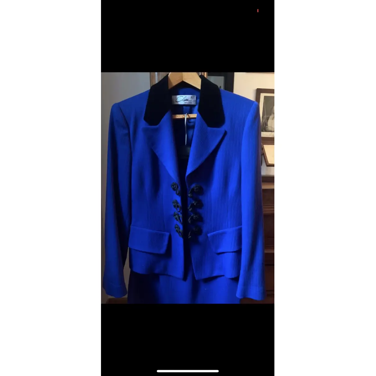 Buy Claire Paris Wool suit jacket online - Vintage