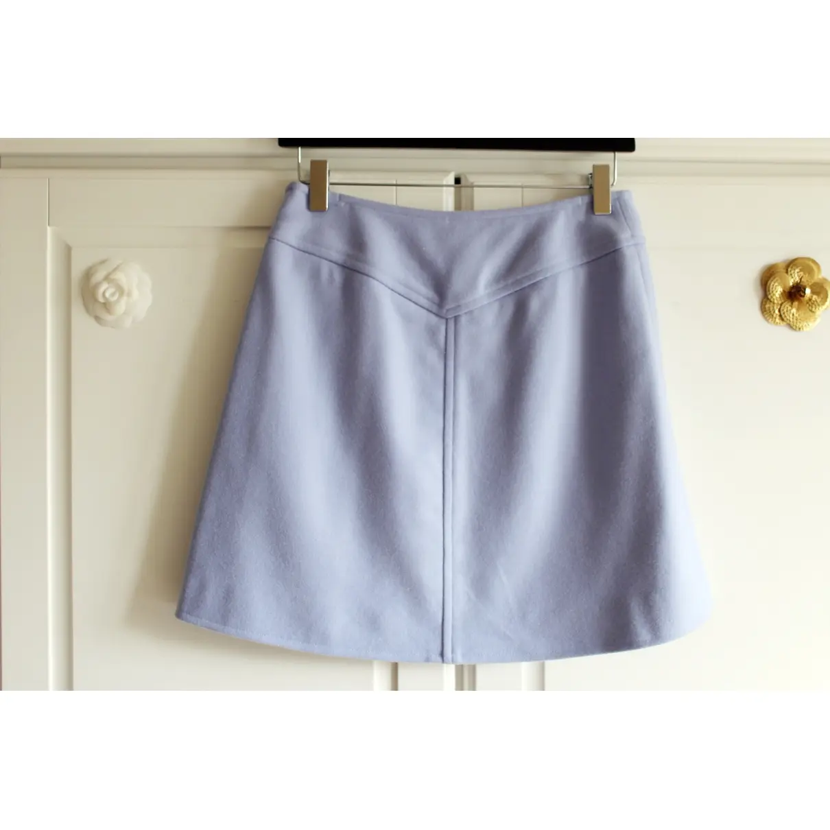 Courrèges Wool mini skirt for sale