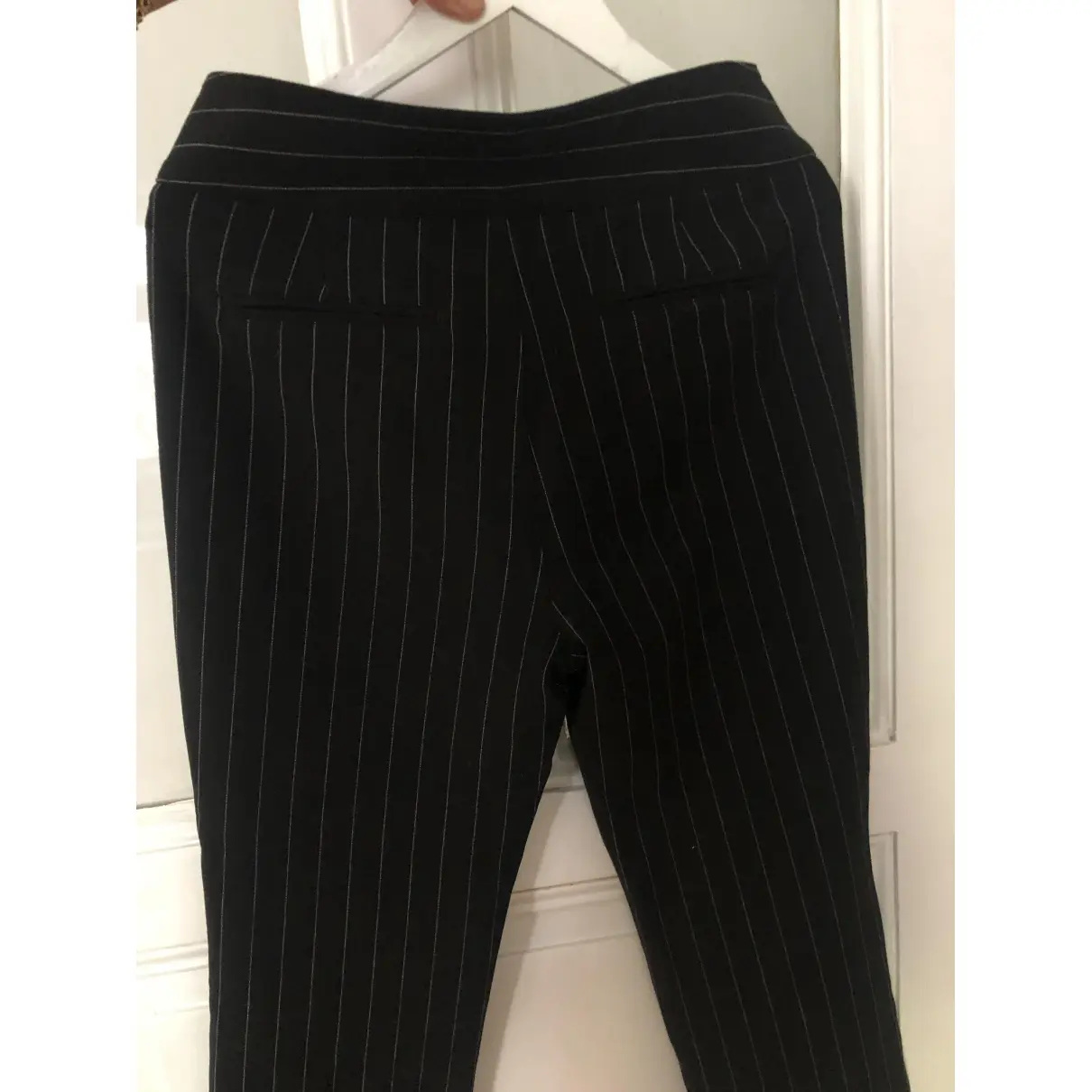 Buy Ganni Wool chino pants online