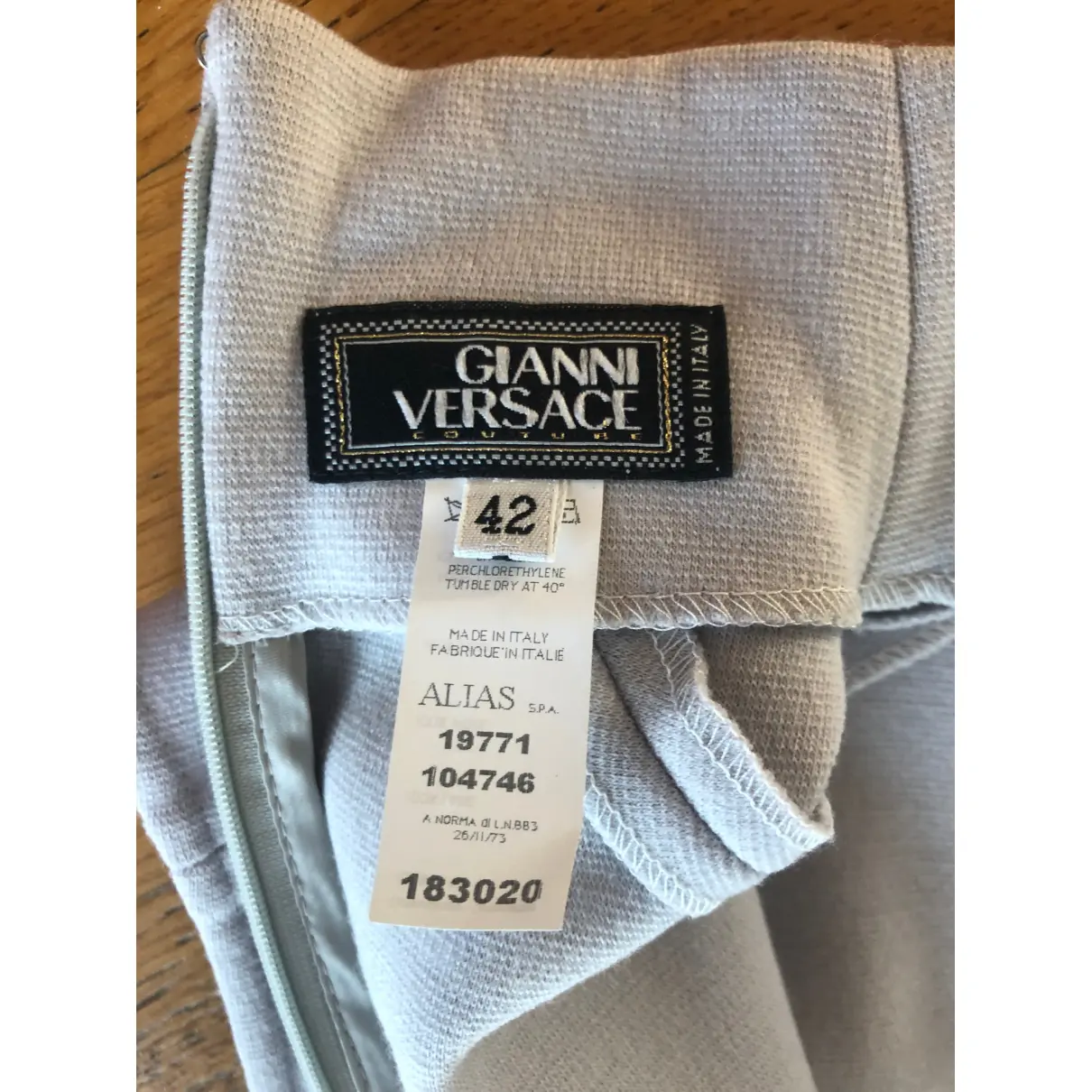 Wool maxi dress Gianni Versace - Vintage