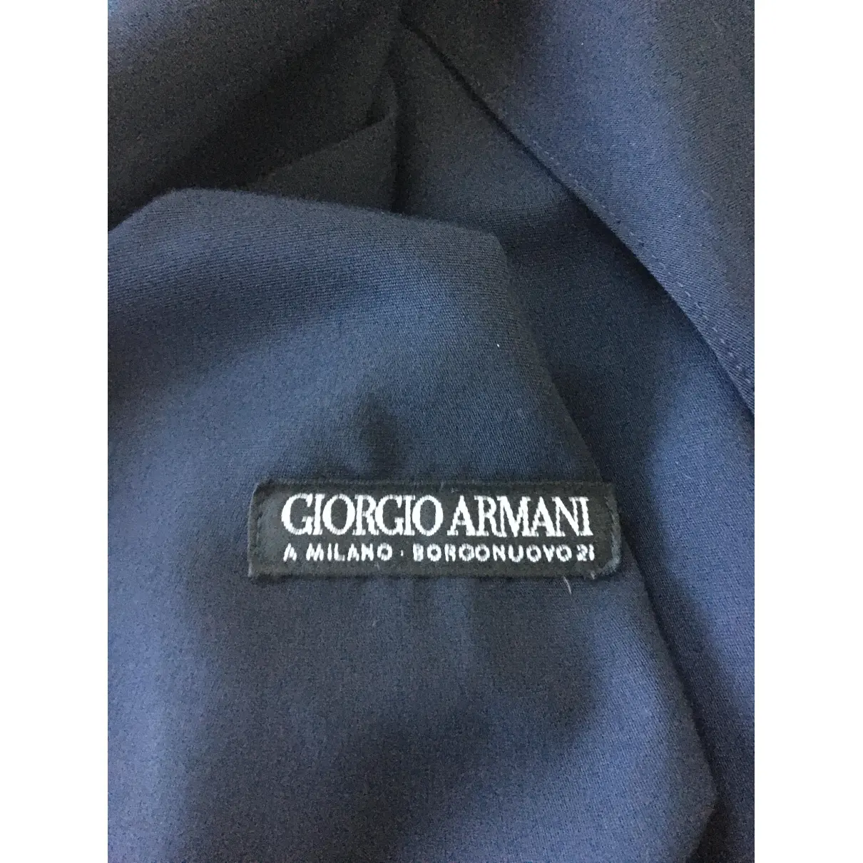 Buy Giorgio Armani Wool trench coat online