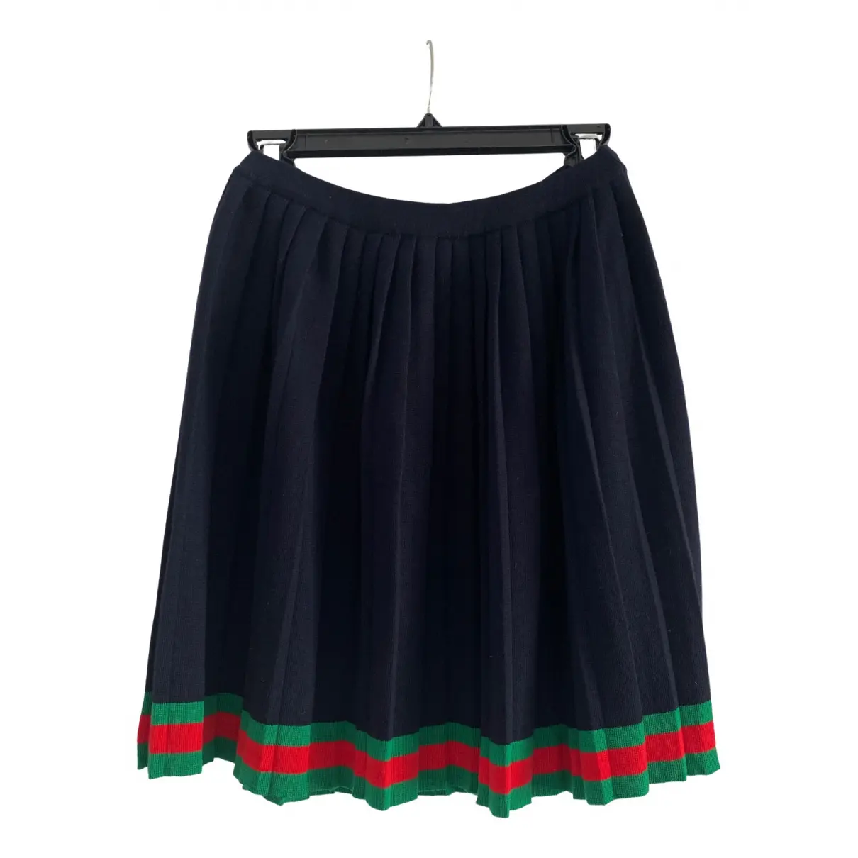 Wool mid-length skirt Gucci