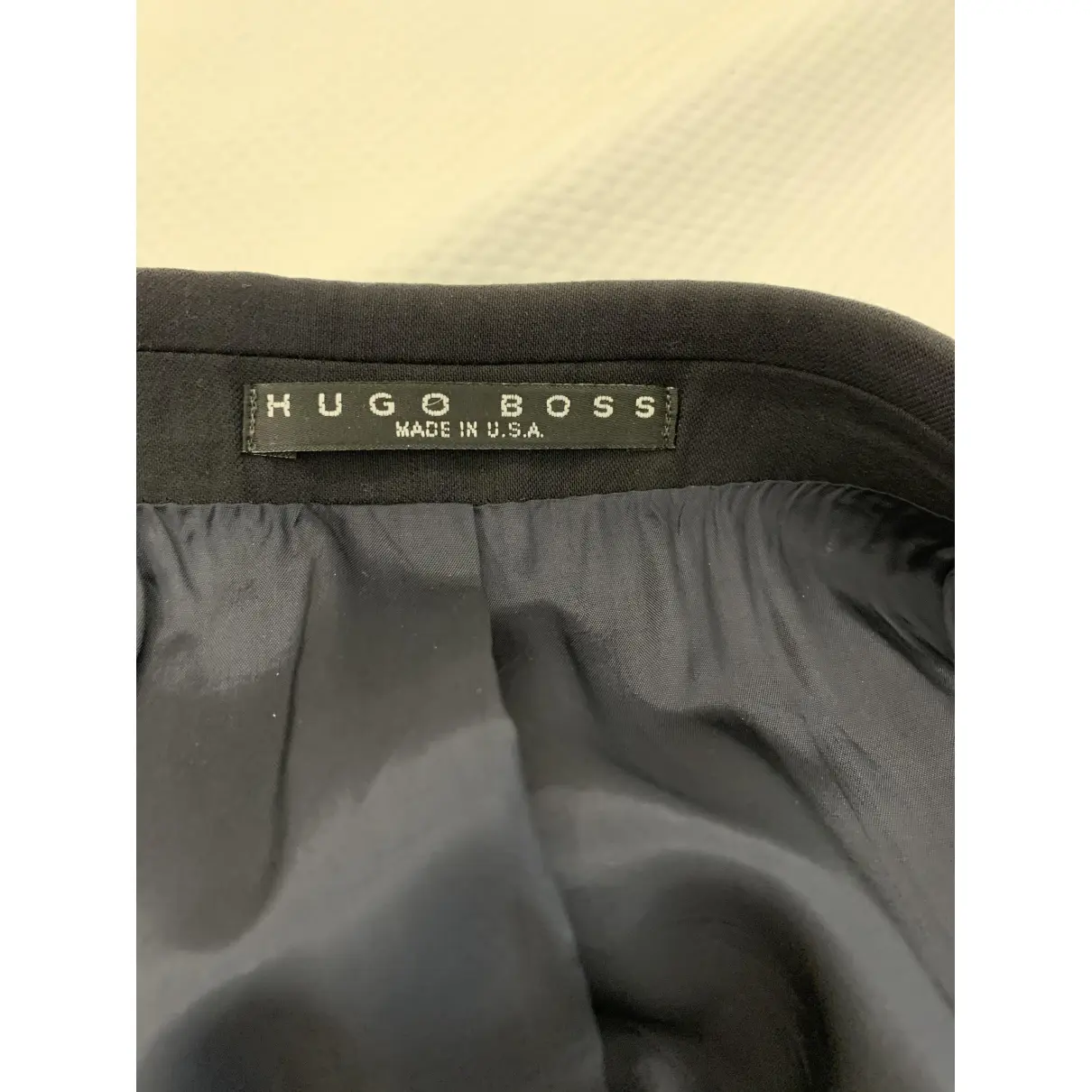 Wool suit Hugo Boss