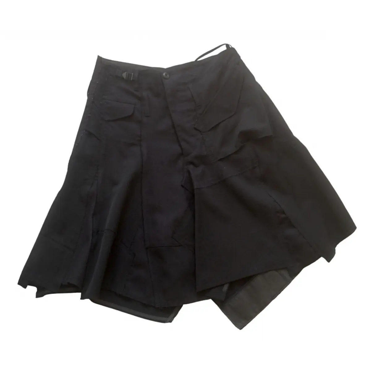 Wool mid-length skirt Junya Watanabe