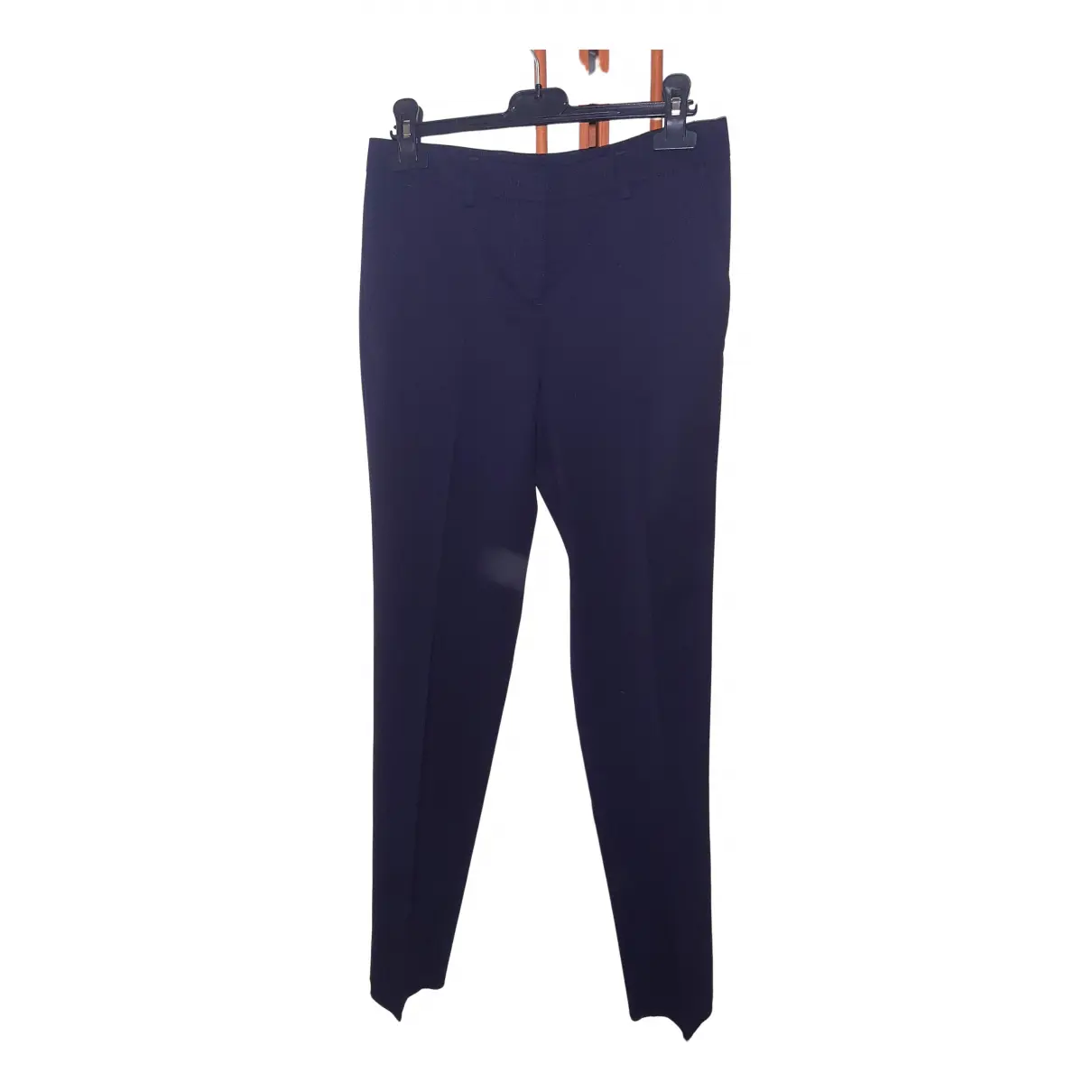 Wool straight pants Moncler