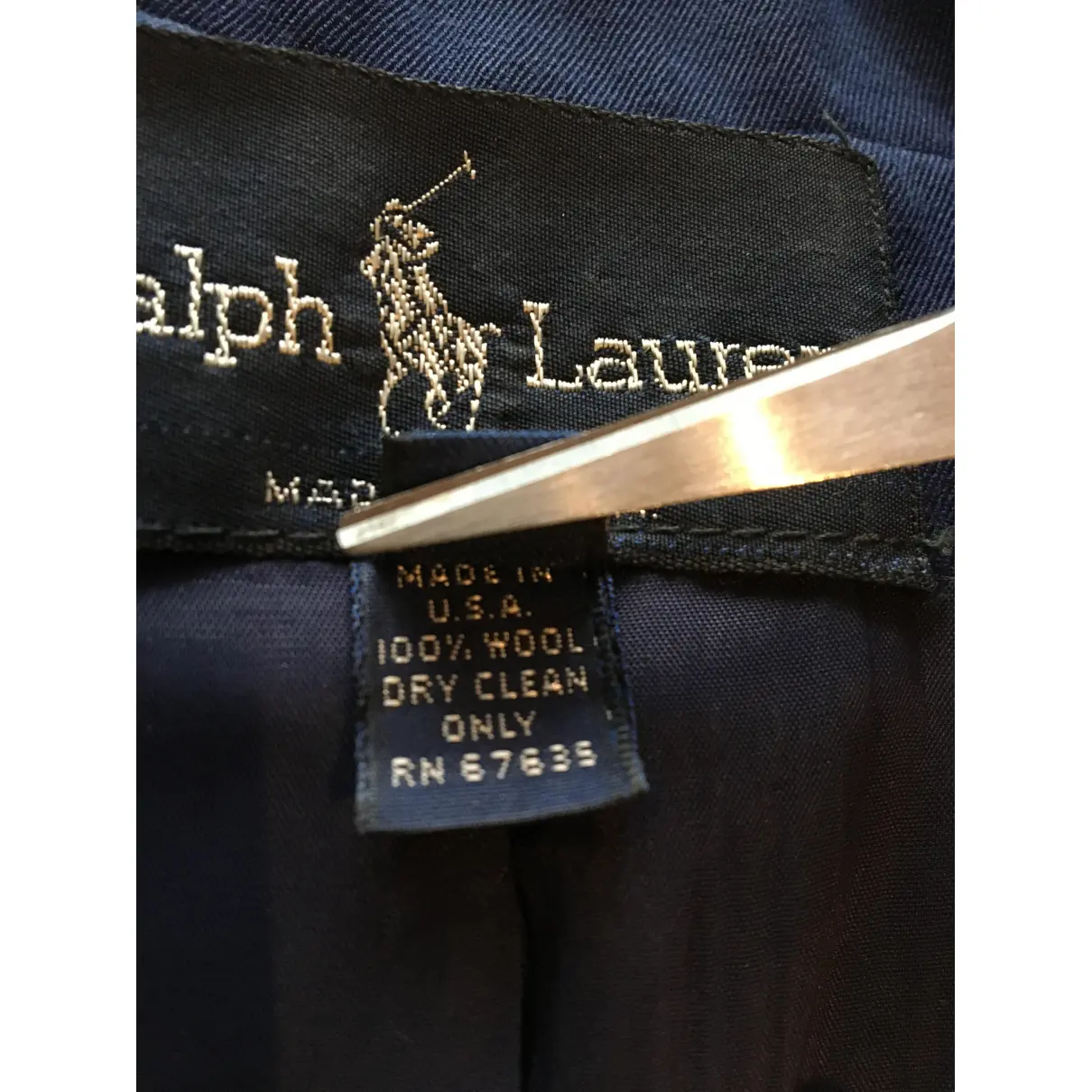 Wool blazer Ralph Lauren - Vintage