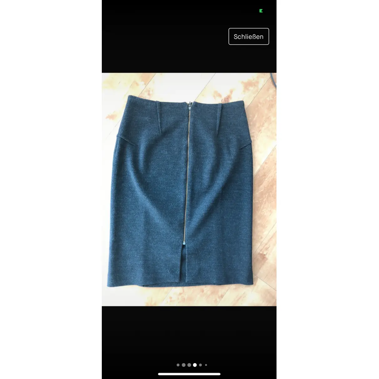 Buy Roland Mouret Wool maxi skirt online