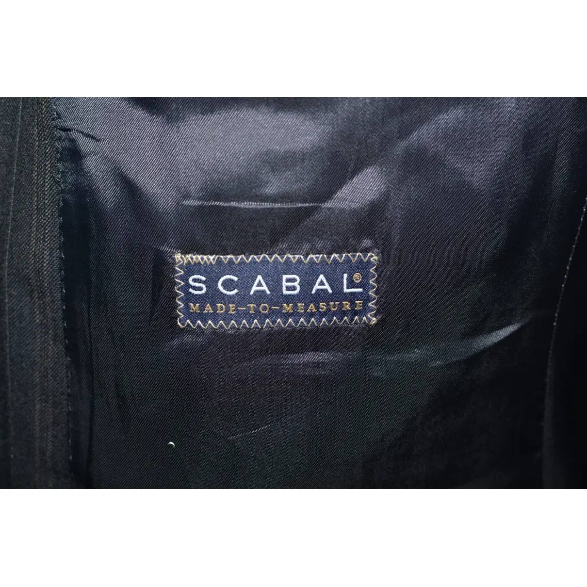 Wool suit Scabal