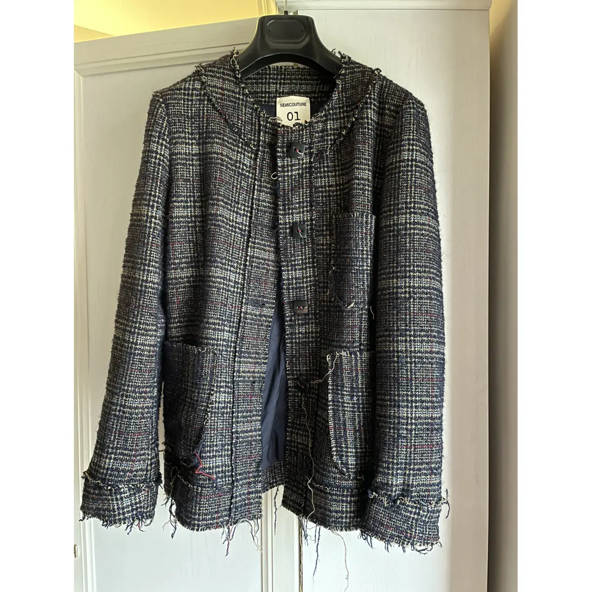Buy Semicouture Wool short vest online