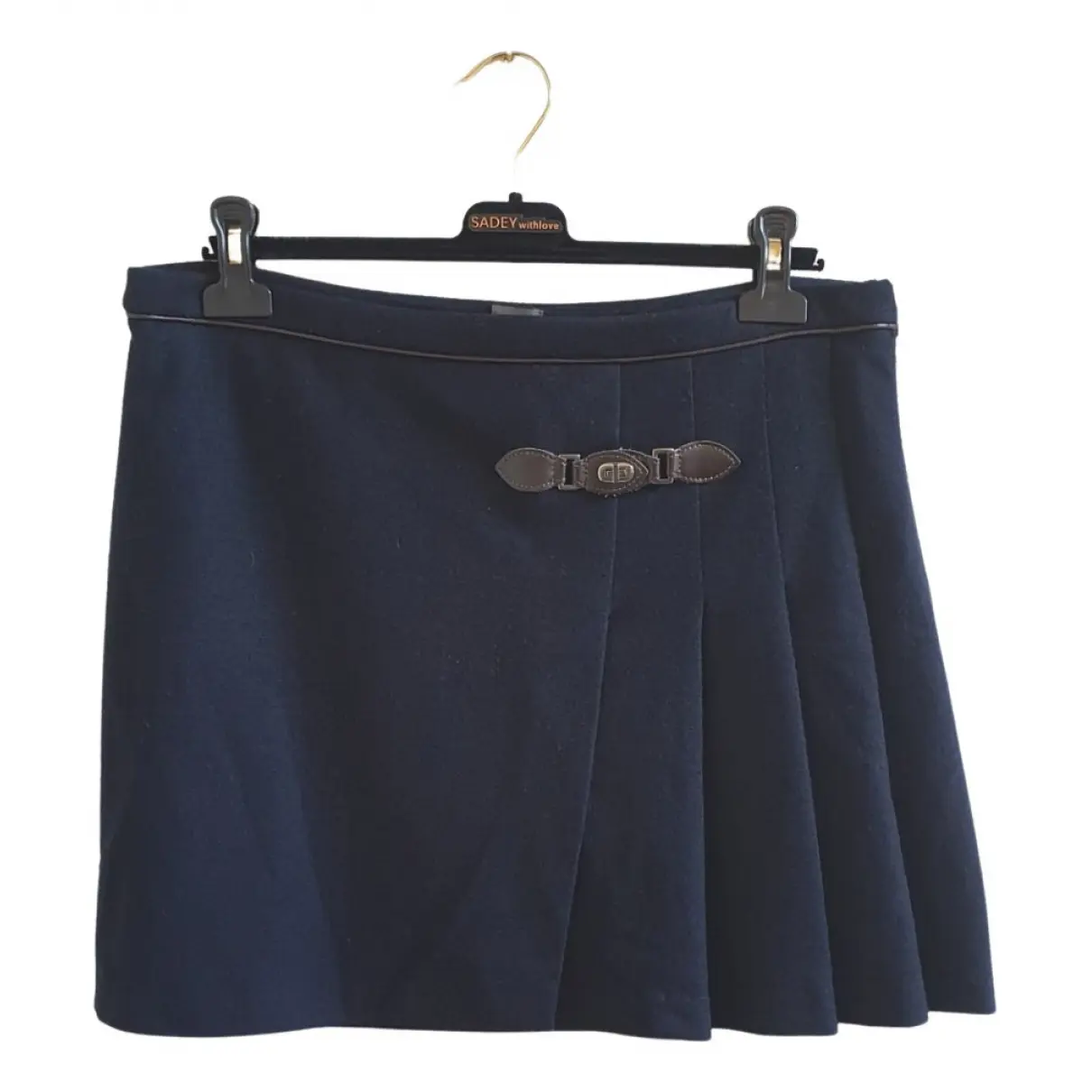 Wool mini skirt Seventy - Vintage