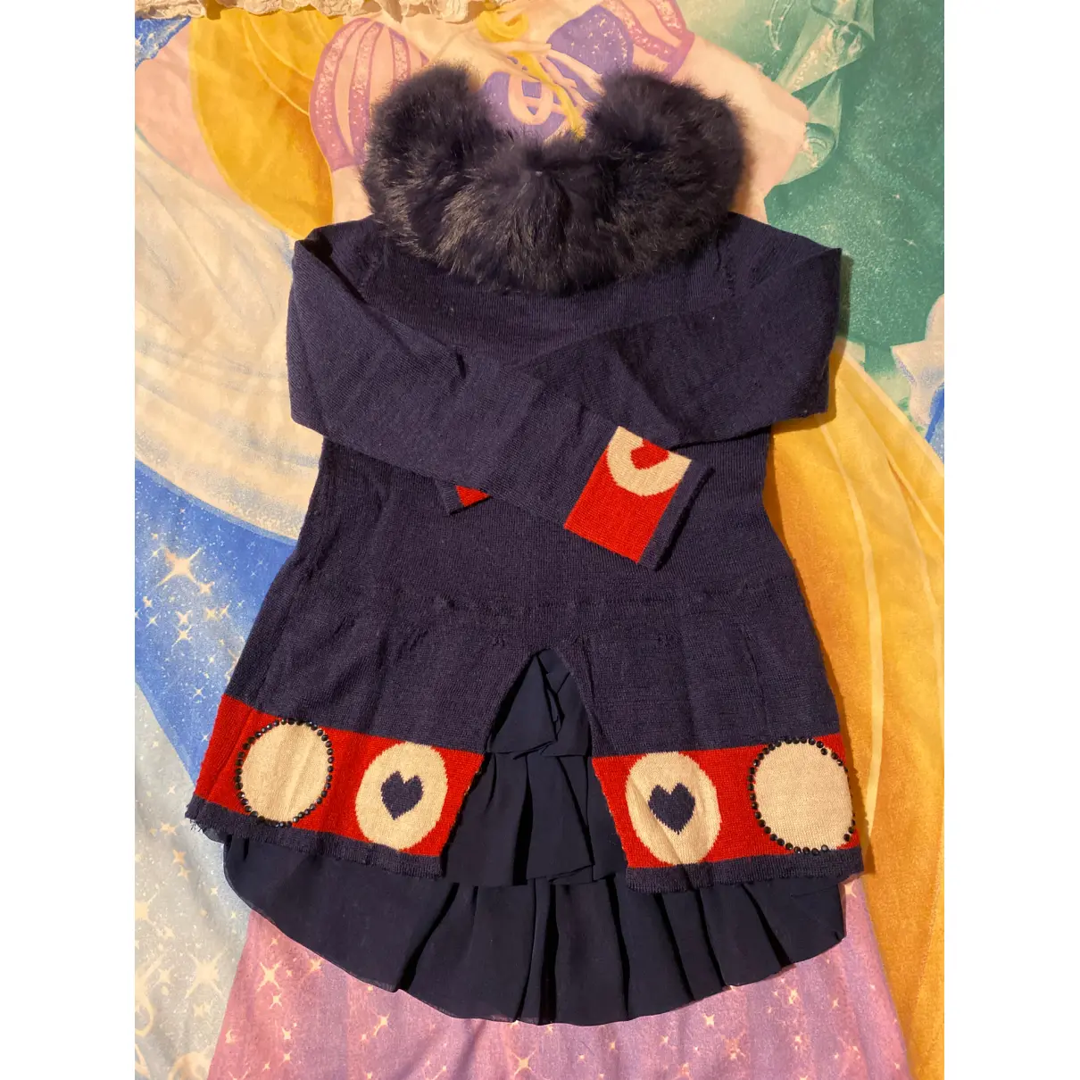 Buy Silvian Heach Wool mini dress online