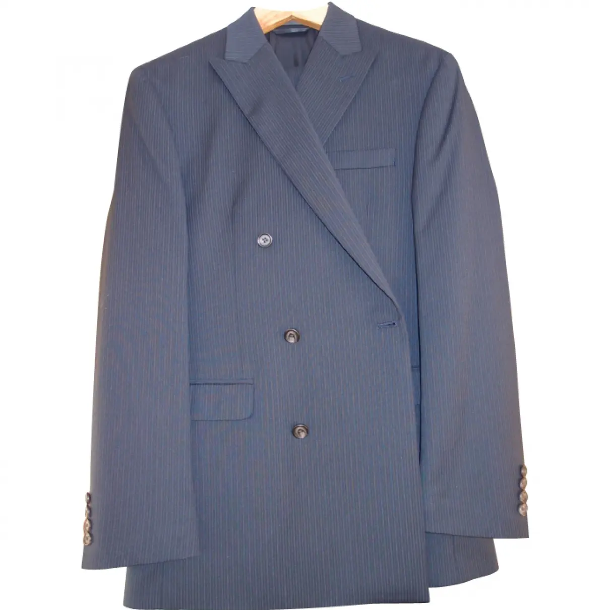 Blue Wool Suit Polo Ralph Lauren