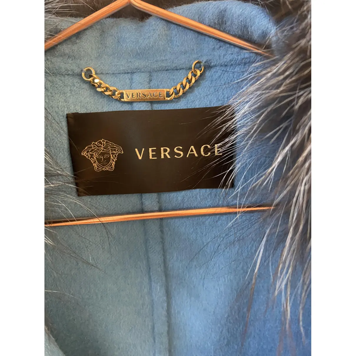 Wool coat Versace