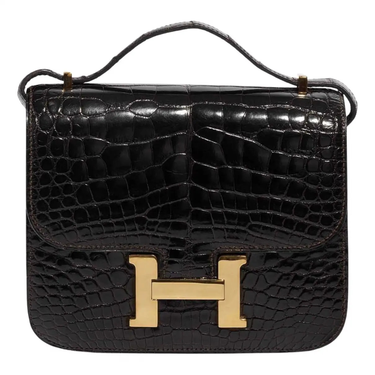 Constance alligator handbag Hermès