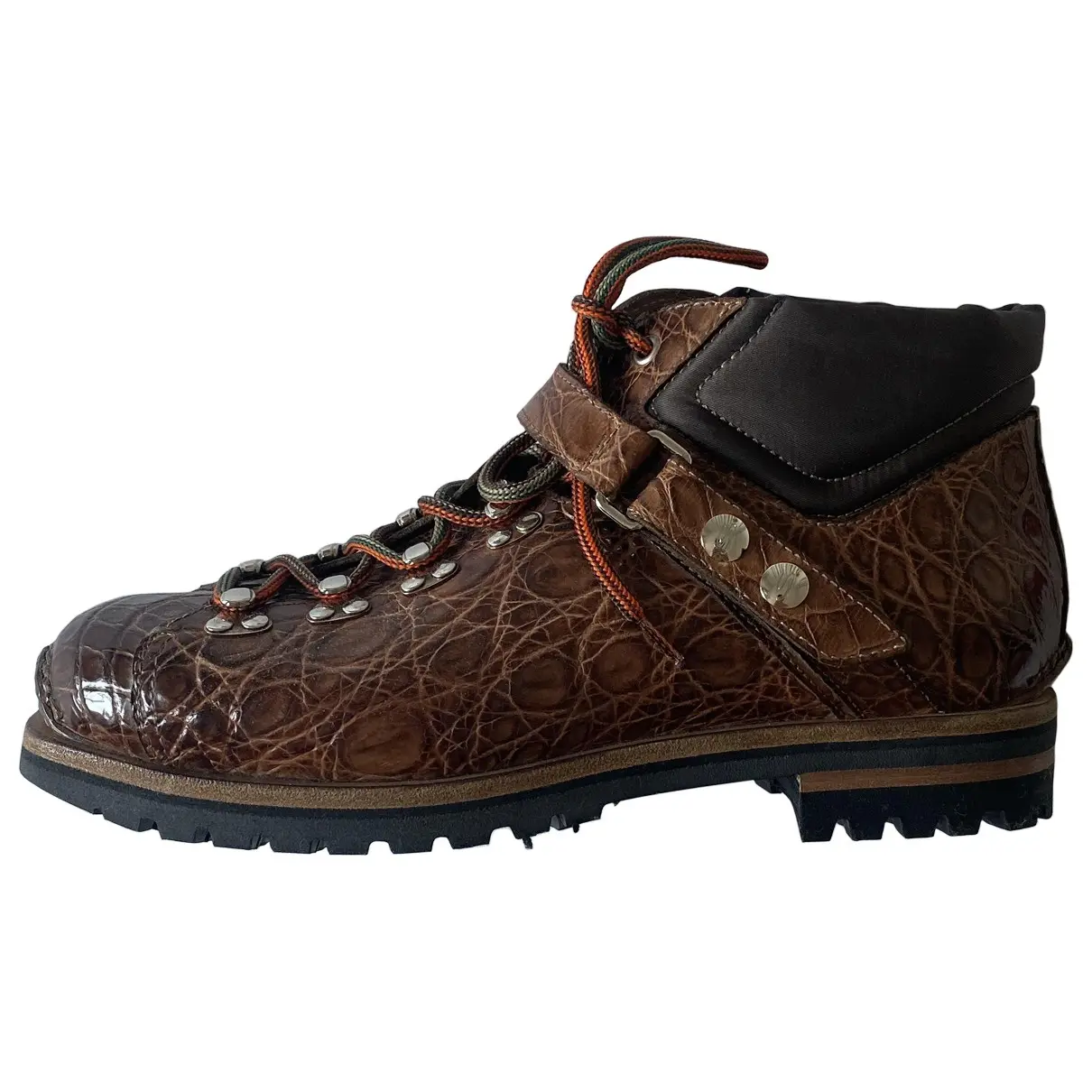 Alligator boots Santoni