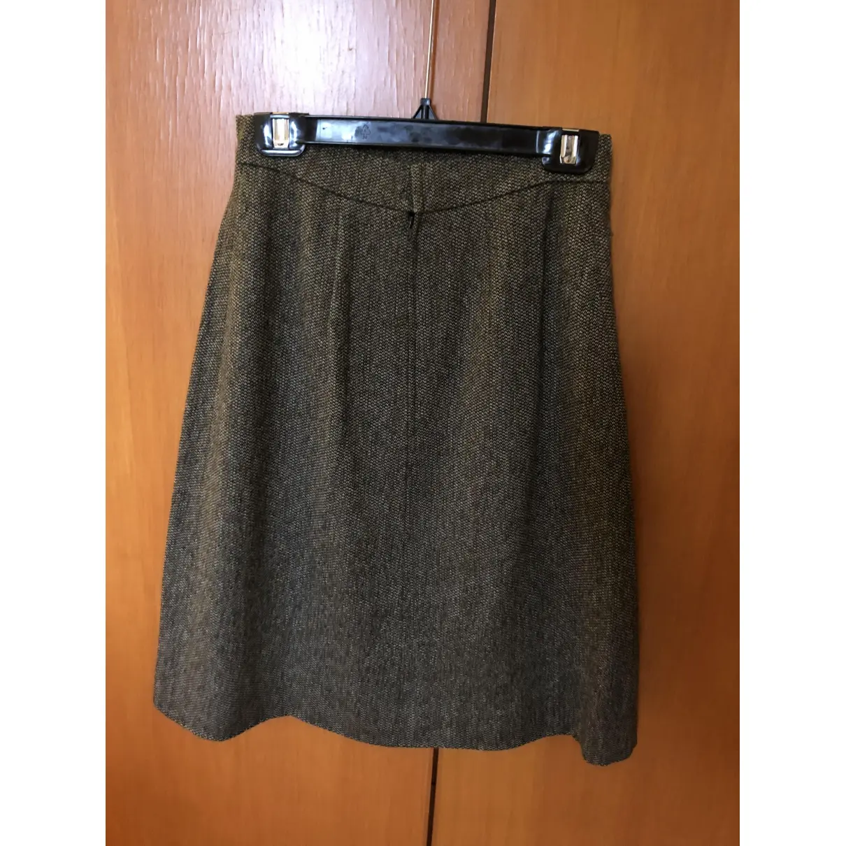 Buy Valentino Garavani Cashmere mid-length skirt online - Vintage