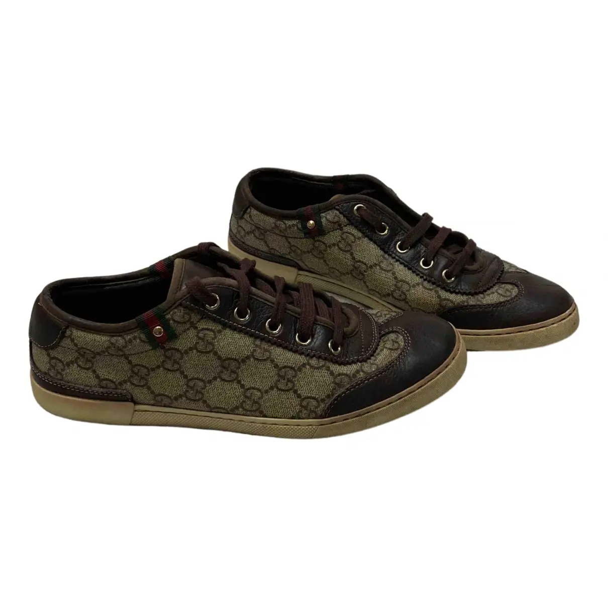 Buy Gucci Ace cloth trainers online