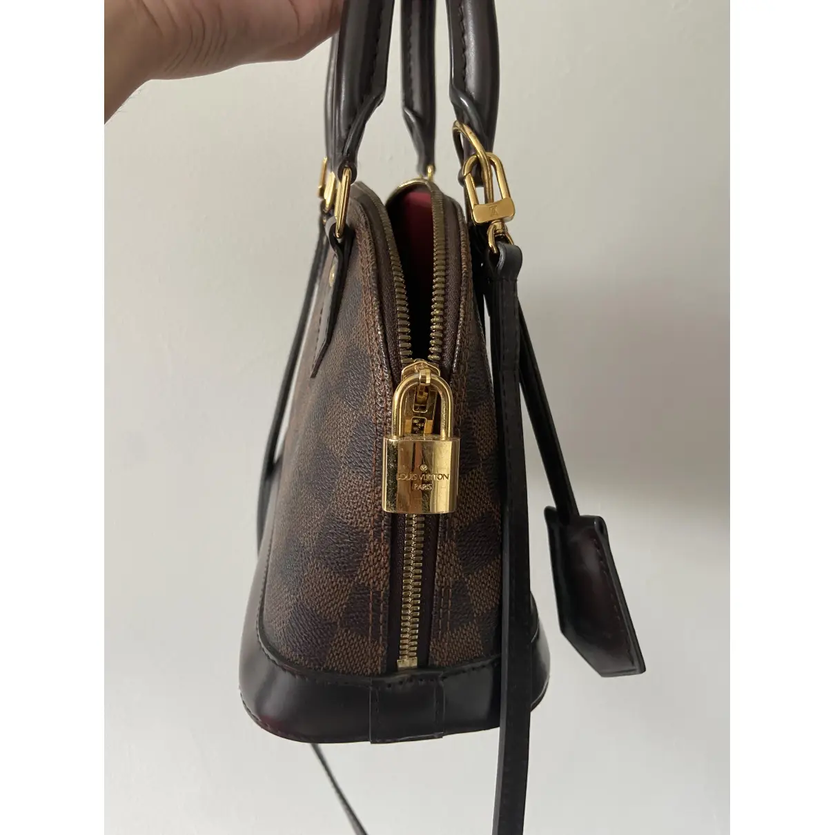 Alma BB cloth handbag Louis Vuitton