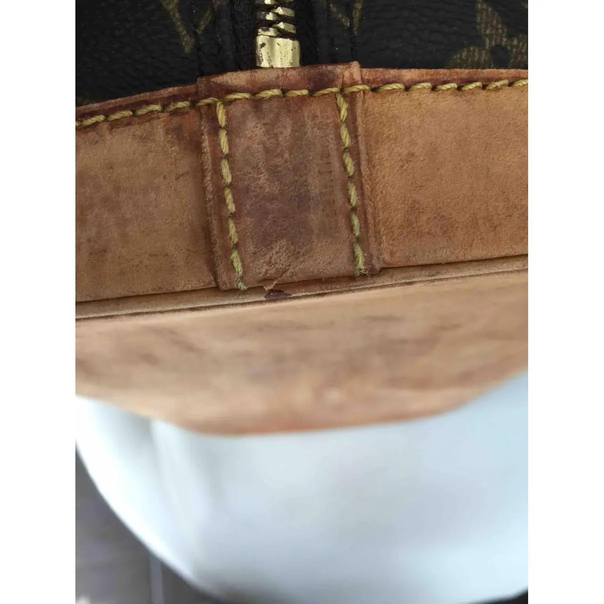 Alma cloth handbag Louis Vuitton - Vintage