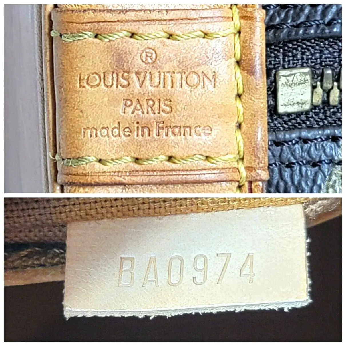 Alma cloth tote Louis Vuitton - Vintage