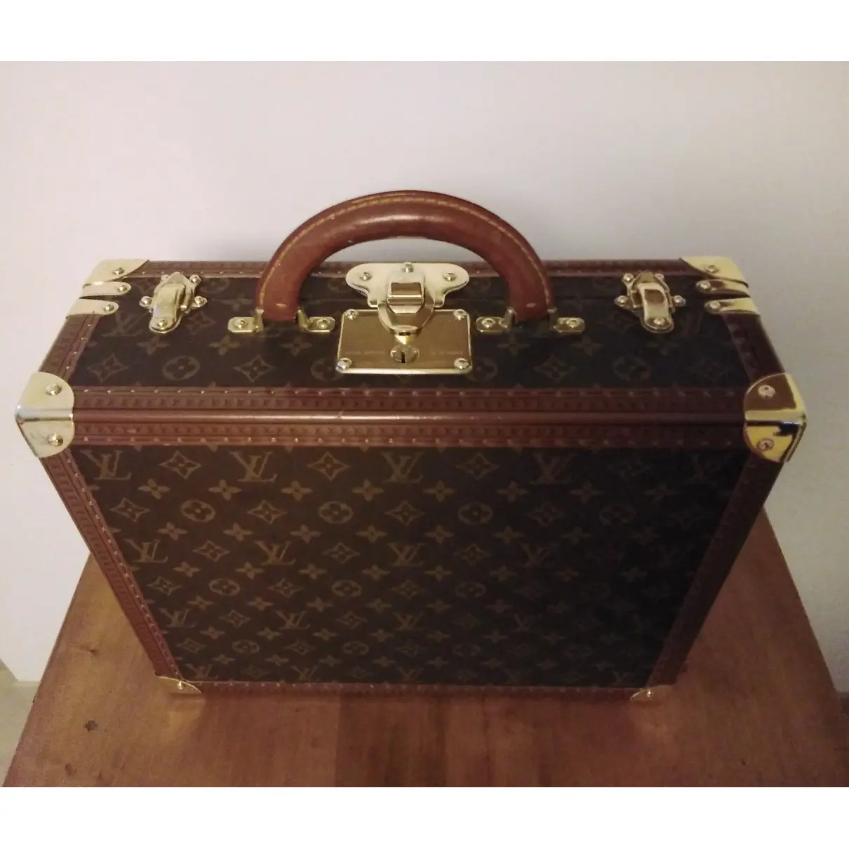 Alzer cloth travel bag Louis Vuitton - Vintage