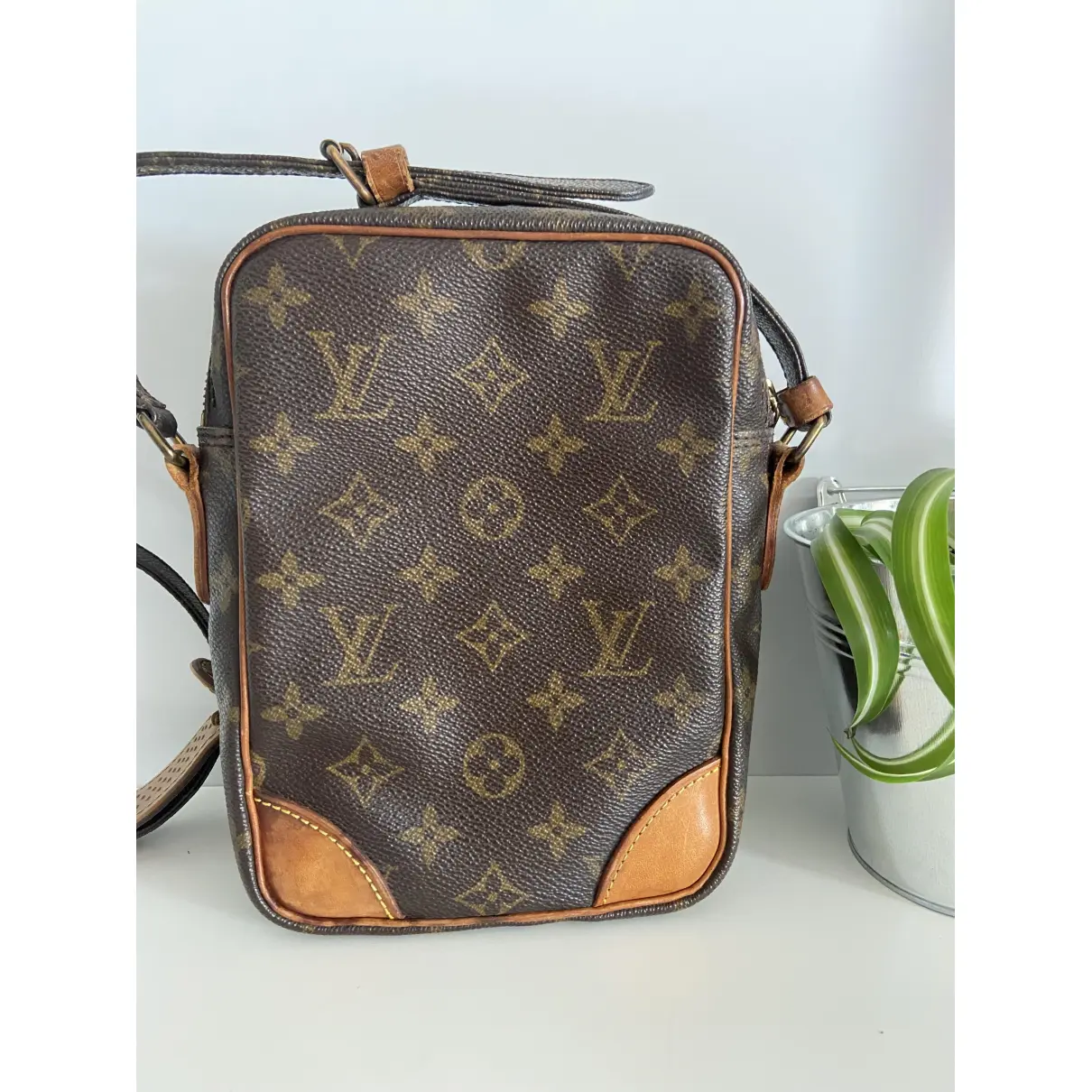 Buy Louis Vuitton Amazon cloth crossbody bag online