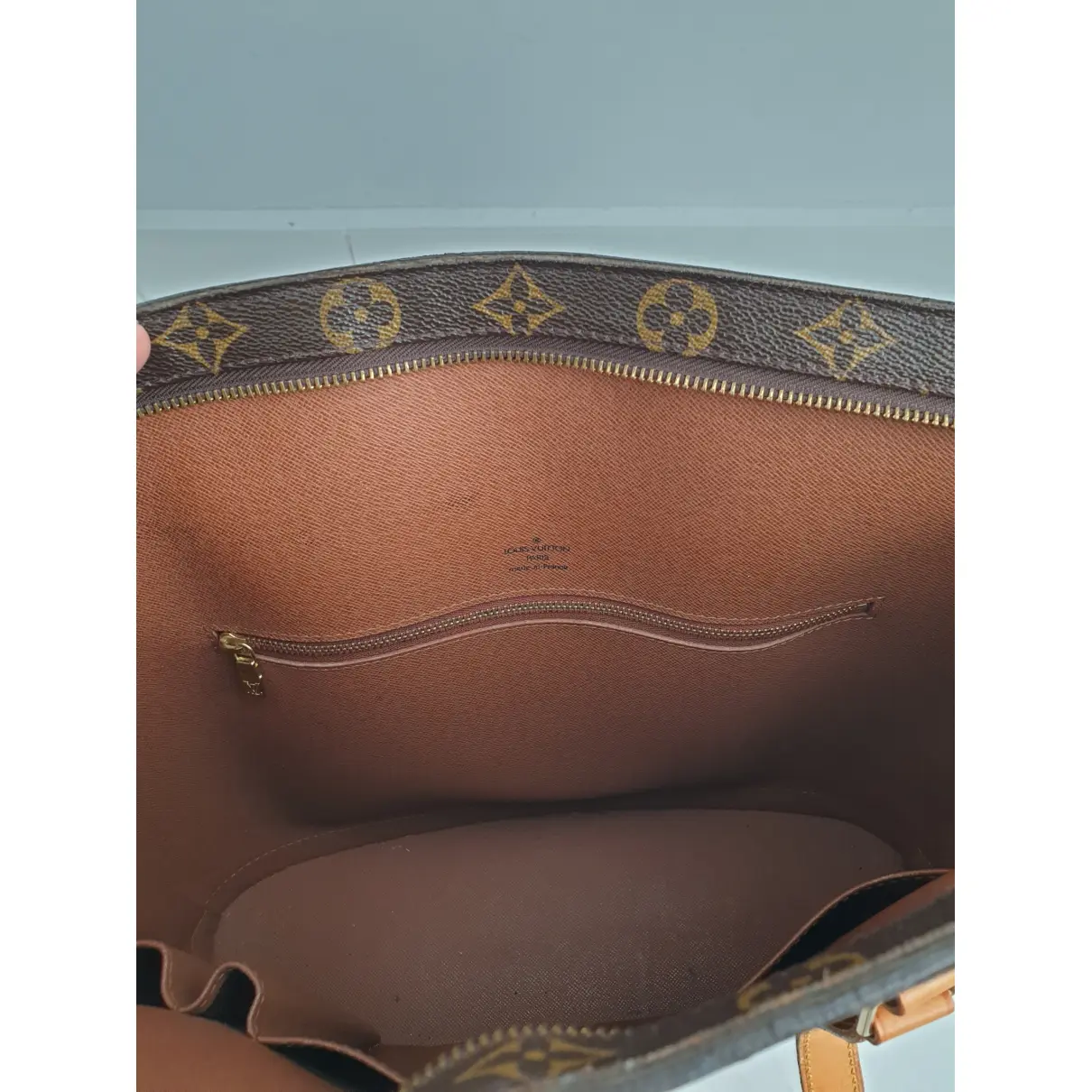 Babylone vintage cloth handbag Louis Vuitton