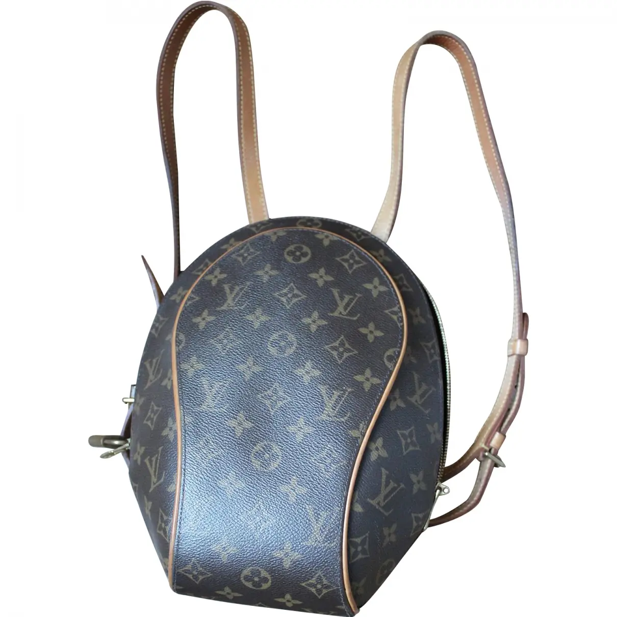 Brown Cloth Backpack Ellipse Louis Vuitton
