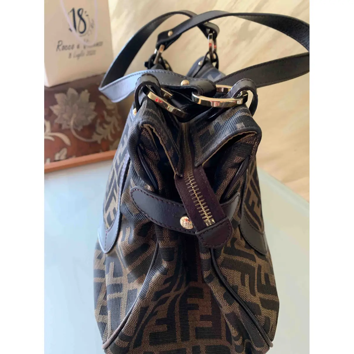Buy Fendi Baguette cloth handbag online
