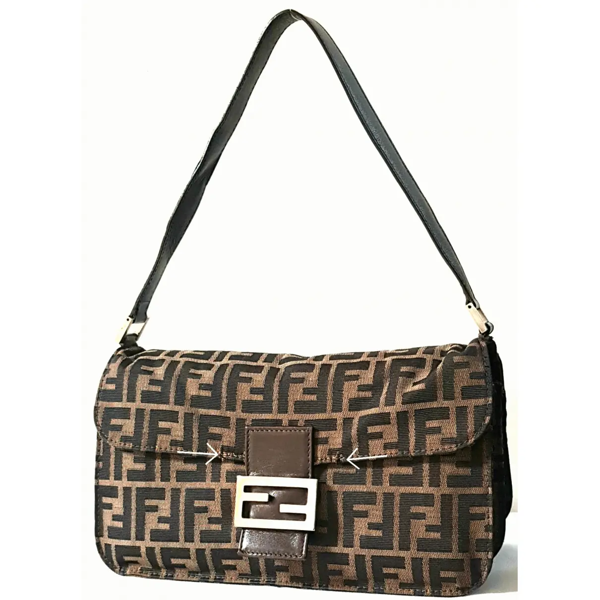 Buy Fendi Baguette cloth mini bag online