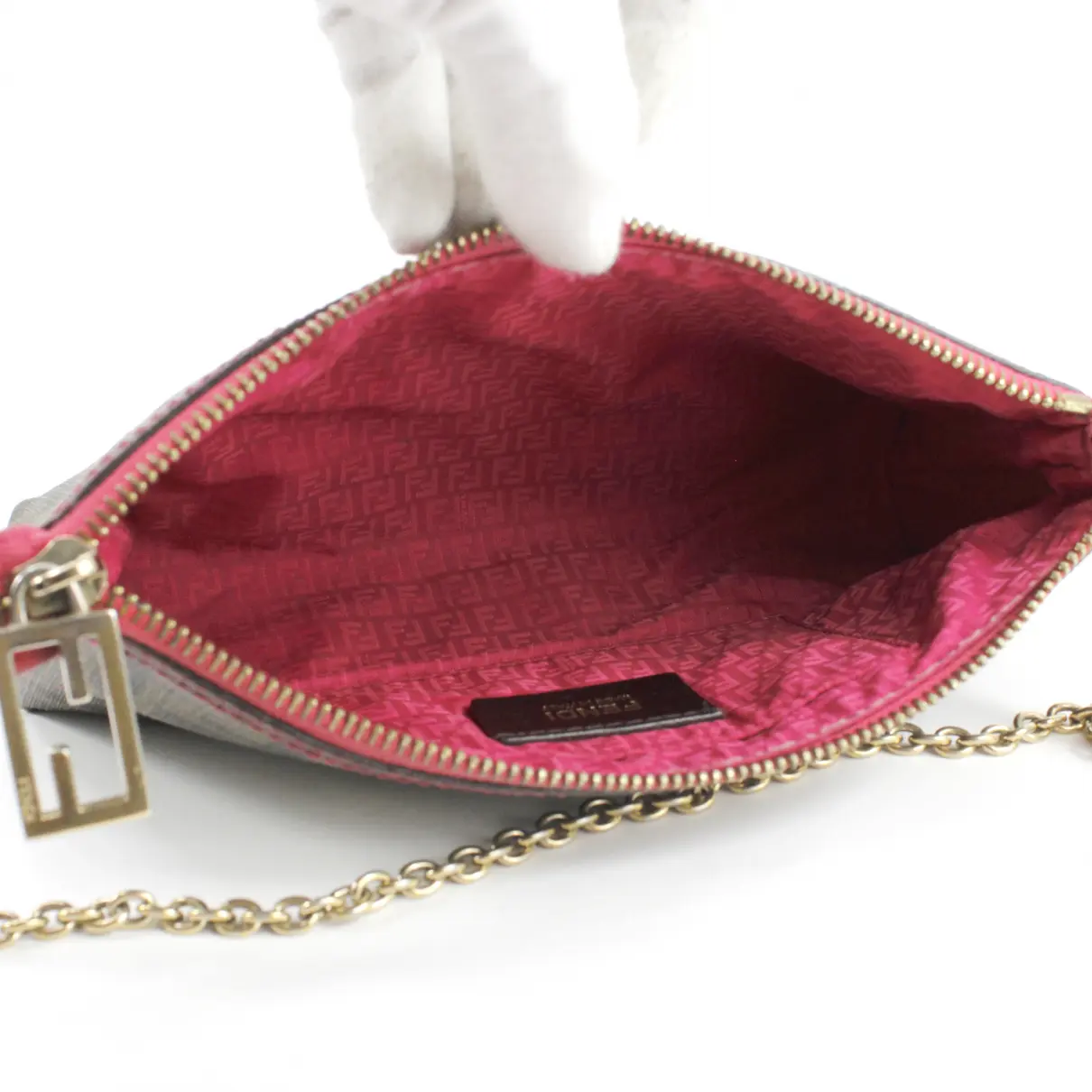 Baguette cloth mini bag Fendi - Vintage