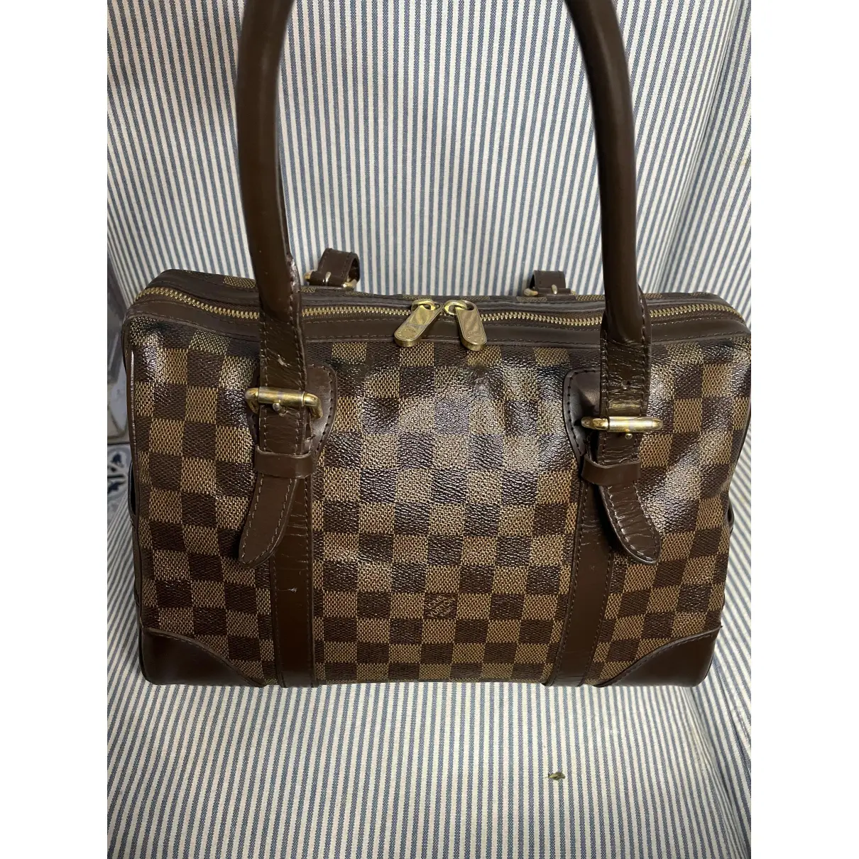Berkeley cloth handbag Louis Vuitton