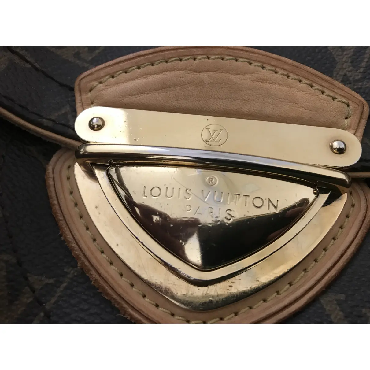 Beverly cloth handbag Louis Vuitton