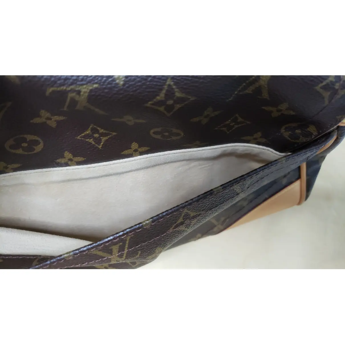 Beverly cloth handbag Louis Vuitton - Vintage