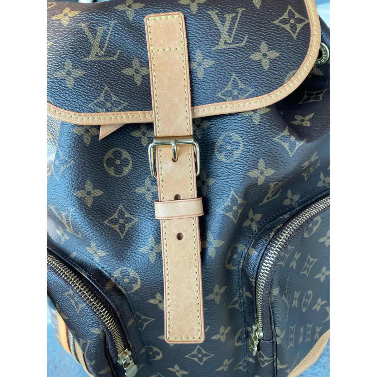 Bosphore Backpack cloth backpack Louis Vuitton