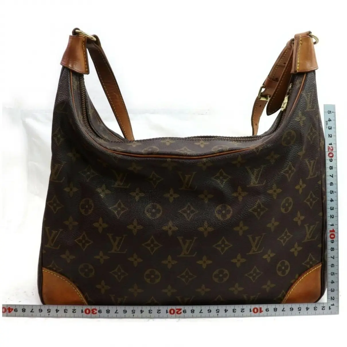 Boulogne cloth handbag Louis Vuitton - Vintage