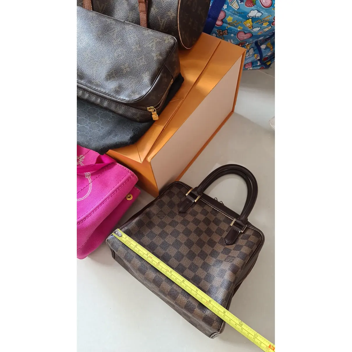 Brera cloth handbag Louis Vuitton