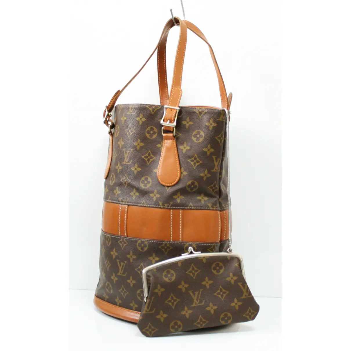 Bucket cloth handbag Louis Vuitton - Vintage