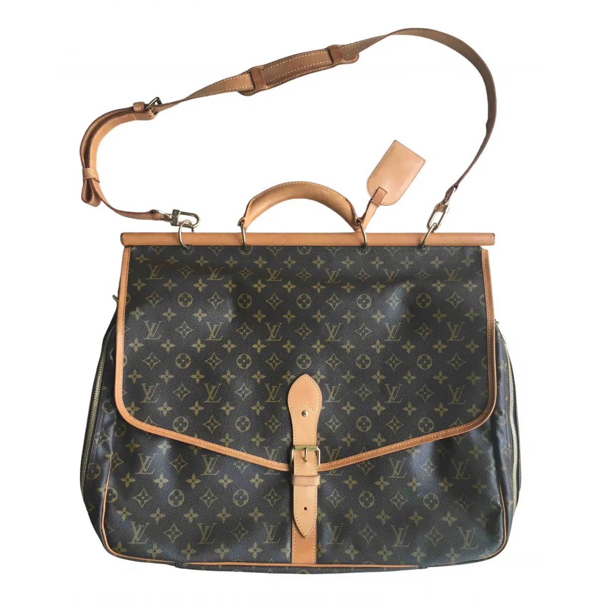 Chasse cloth travel bag Louis Vuitton - Vintage