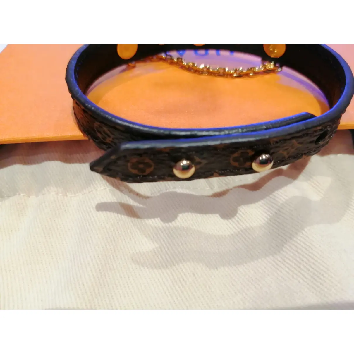 Buy Louis Vuitton Clous cloth bracelet online