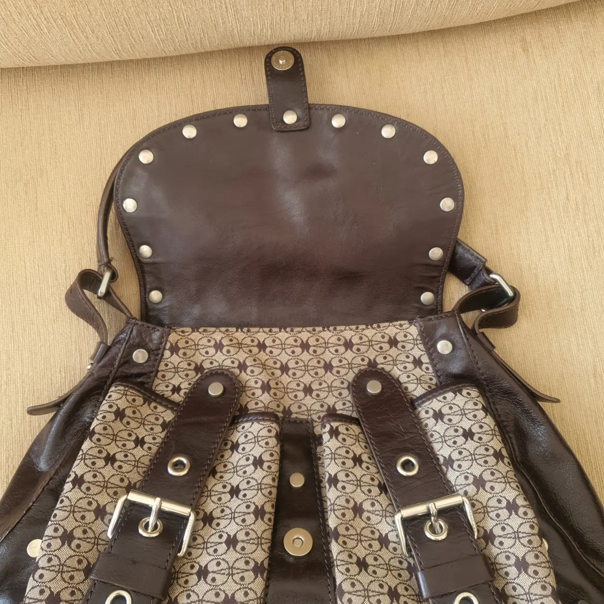 Cloth handbag Coccinelle