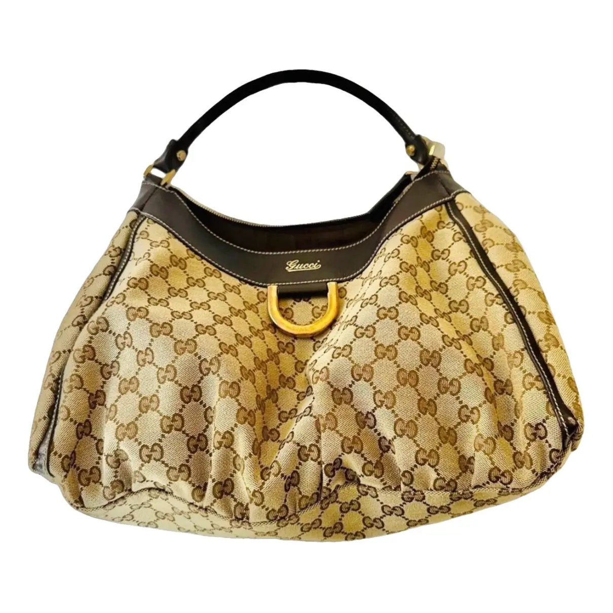 D-Ring cloth handbag Gucci