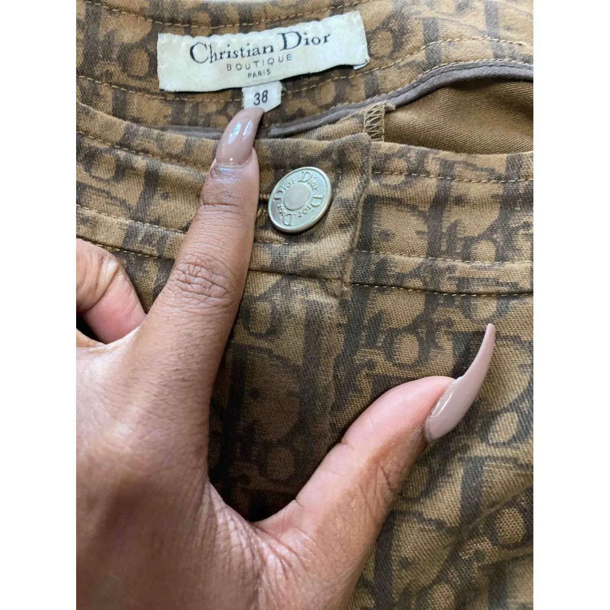 Luxury Dior Trousers Women - Vintage