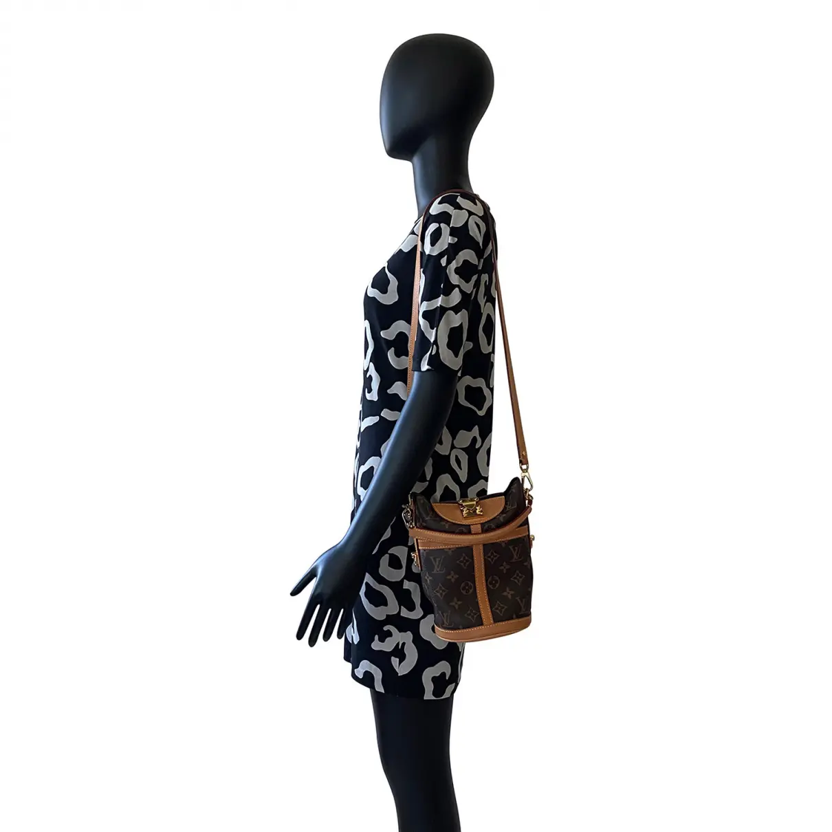 Duffle cloth handbag Louis Vuitton