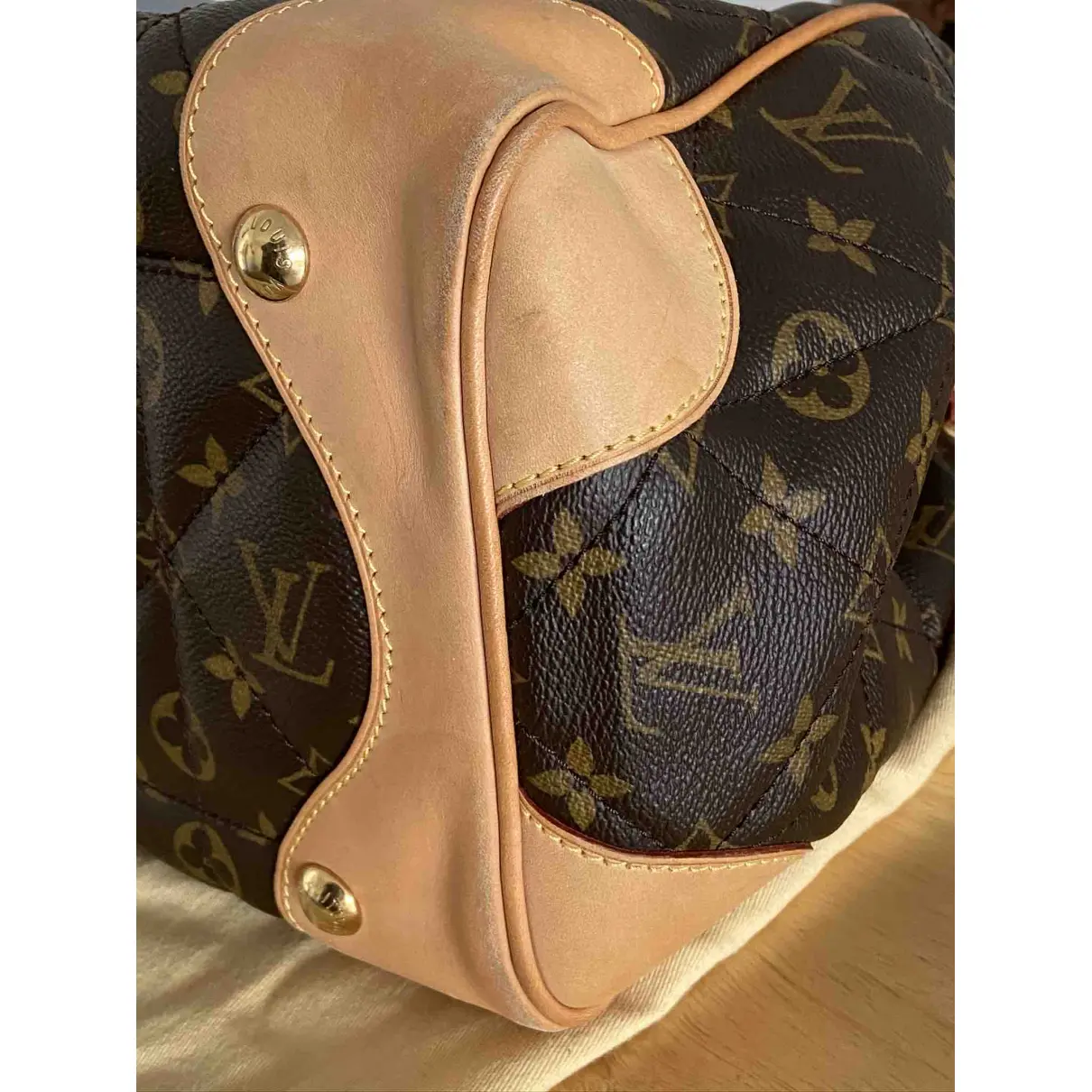 Etoile Shopper cloth handbag Louis Vuitton