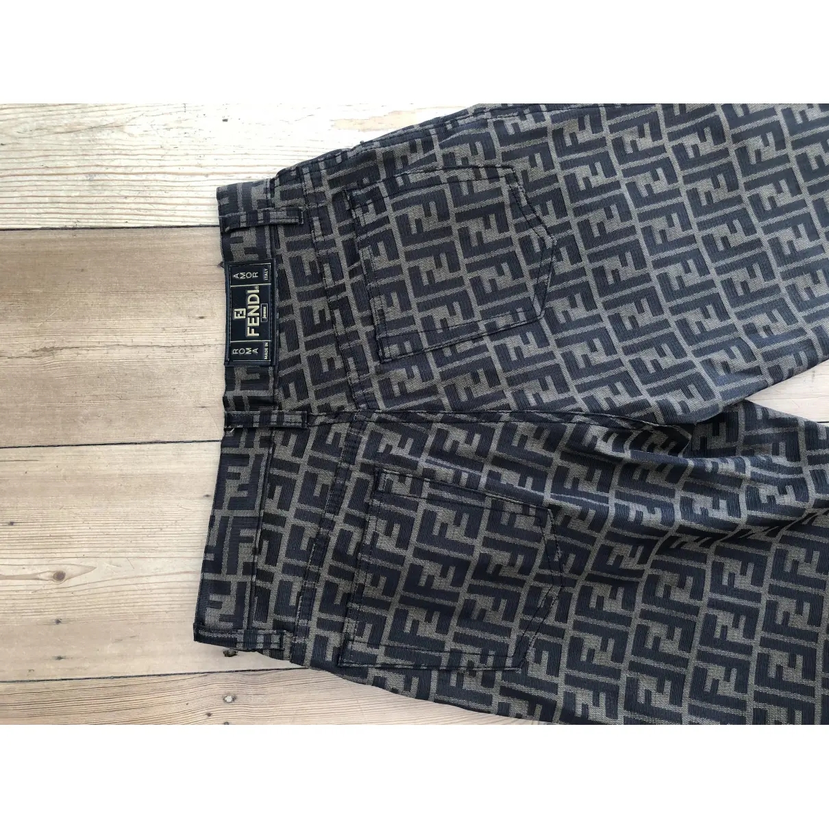 Buy Fendi Cloth straight pants online - Vintage