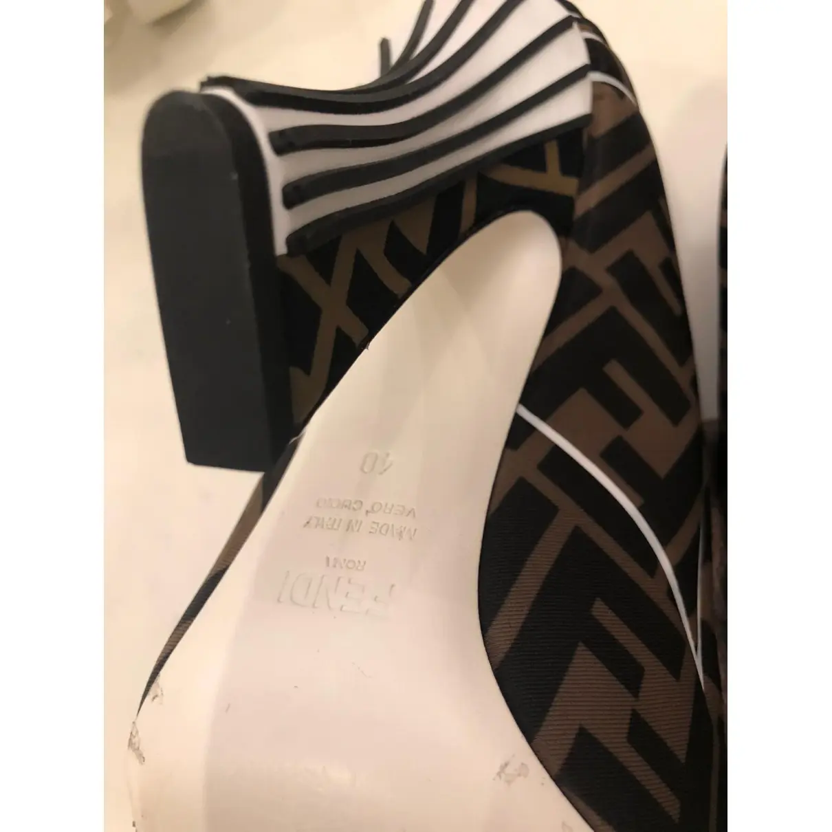 Buy Fendi FFreedom cloth heels online