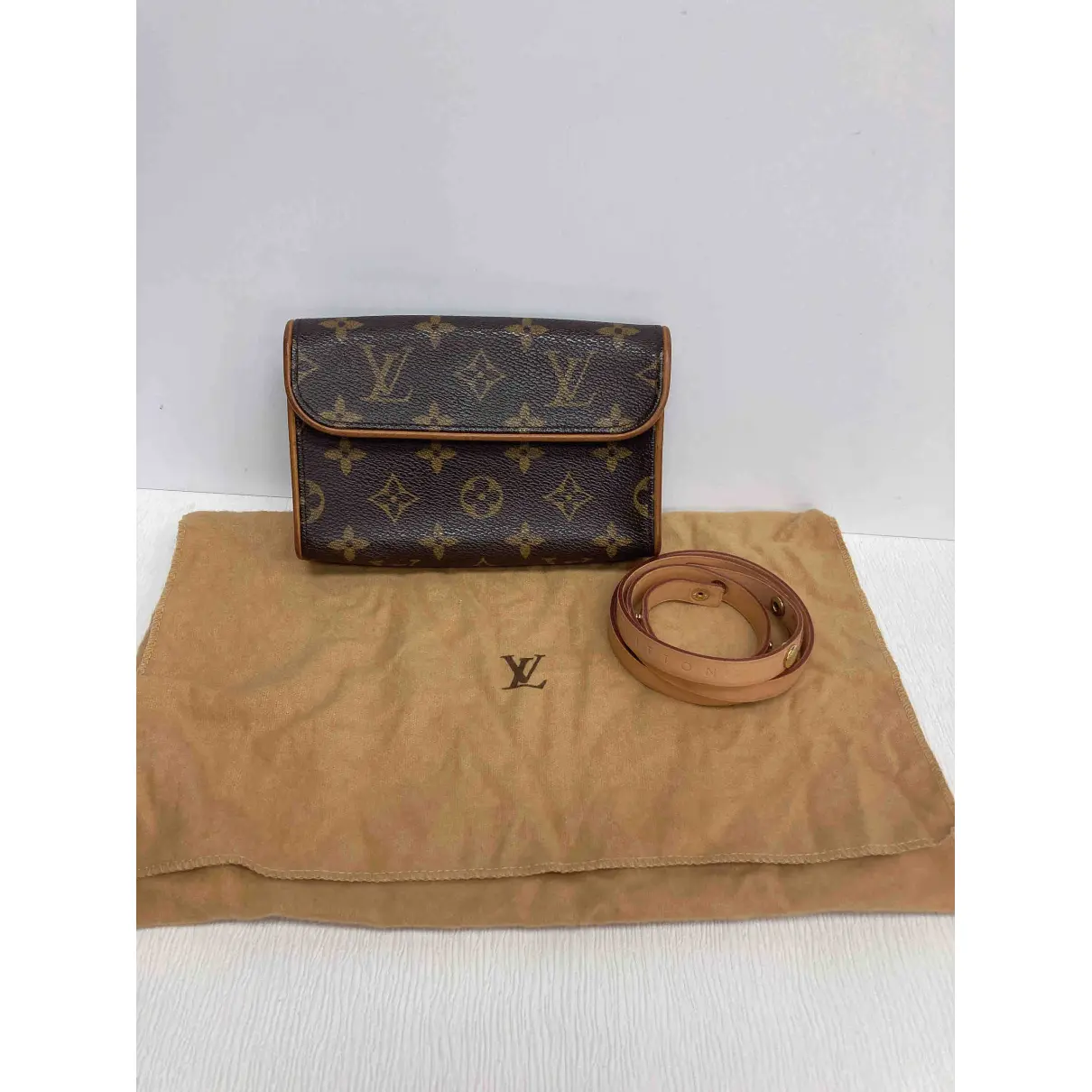 Florentine cloth handbag Louis Vuitton