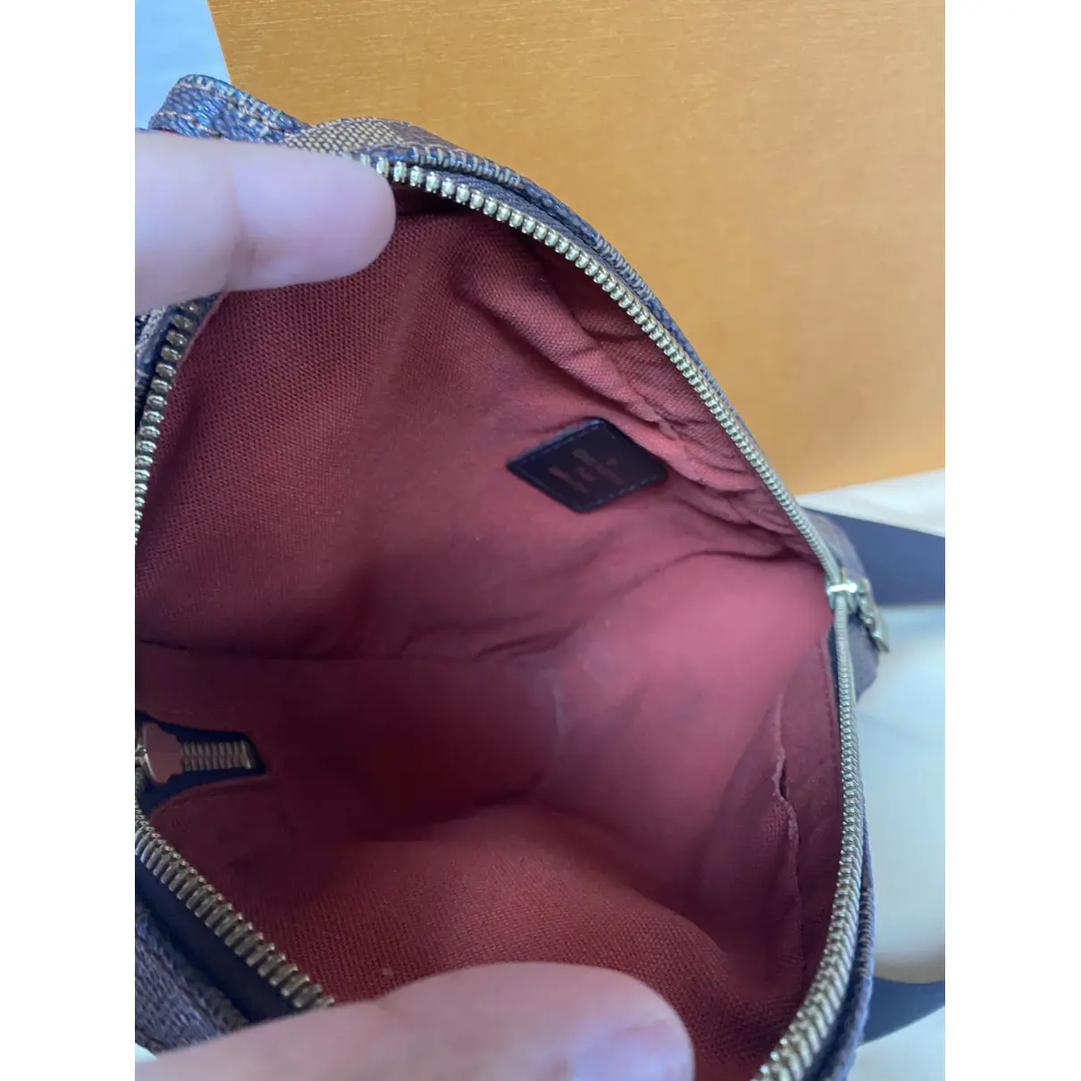Geronimo cloth handbag Louis Vuitton
