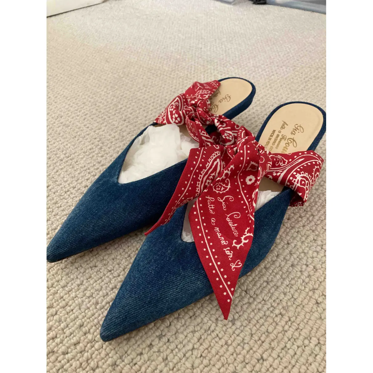Buy Gia Couture Cloth mules & clogs online
